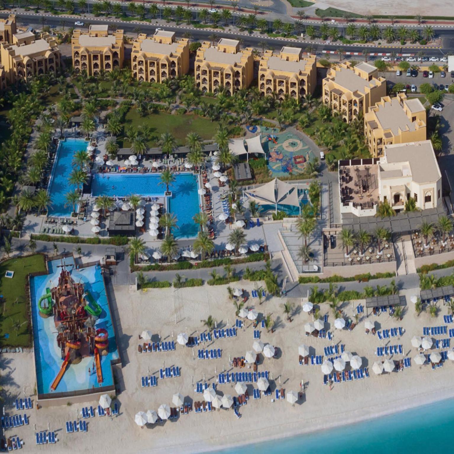Doubletree By Hilton Resort & Spa Marjan Island Ras al-Khaimah Exterior foto Aerial view of Atlantis Paradise Island